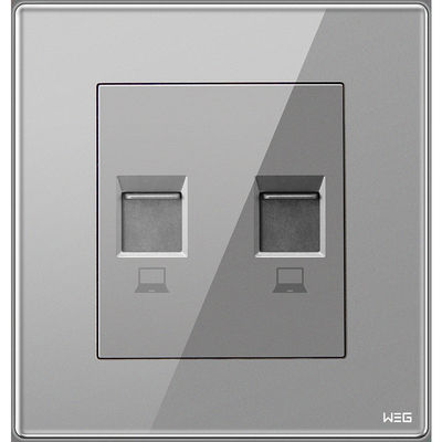 Prise fixée au mur de prise du gris 2DN de l'alliage d'argent W8DN