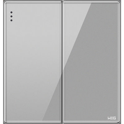 Prise fixée au mur de prise du gris W82Q/2Y d'alliage d'argent