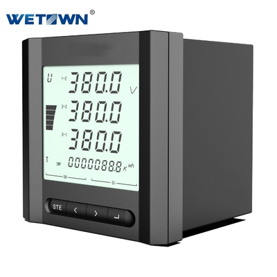 C.A. de niveau 400V IEC62052/IEC62053 du mètre de mesure de la puissance 0.05Hz du mètre 0,2 multifonctionnel de Digital 16A-800A