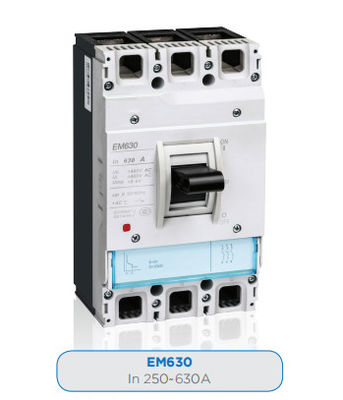 50HZ EM630 630A 400V a moulé des disjoncteurs de cas