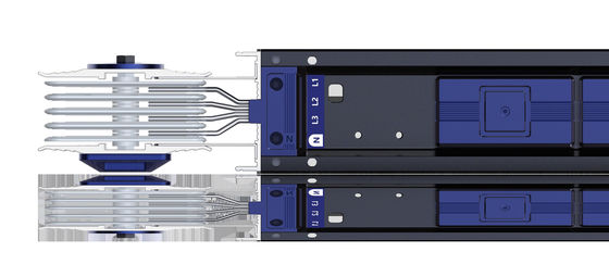 Type compact système 50Hz 60Hz IEC61439 de sandwich de Busway de basse tension